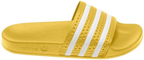 adidas slippers geel wit|Adidas water slippers.